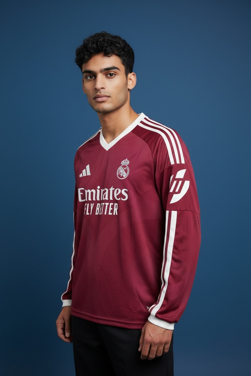 Real Madrid third 26/27 Full Sleeves