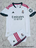 Real Madrid Home 26/27 Jersey Set