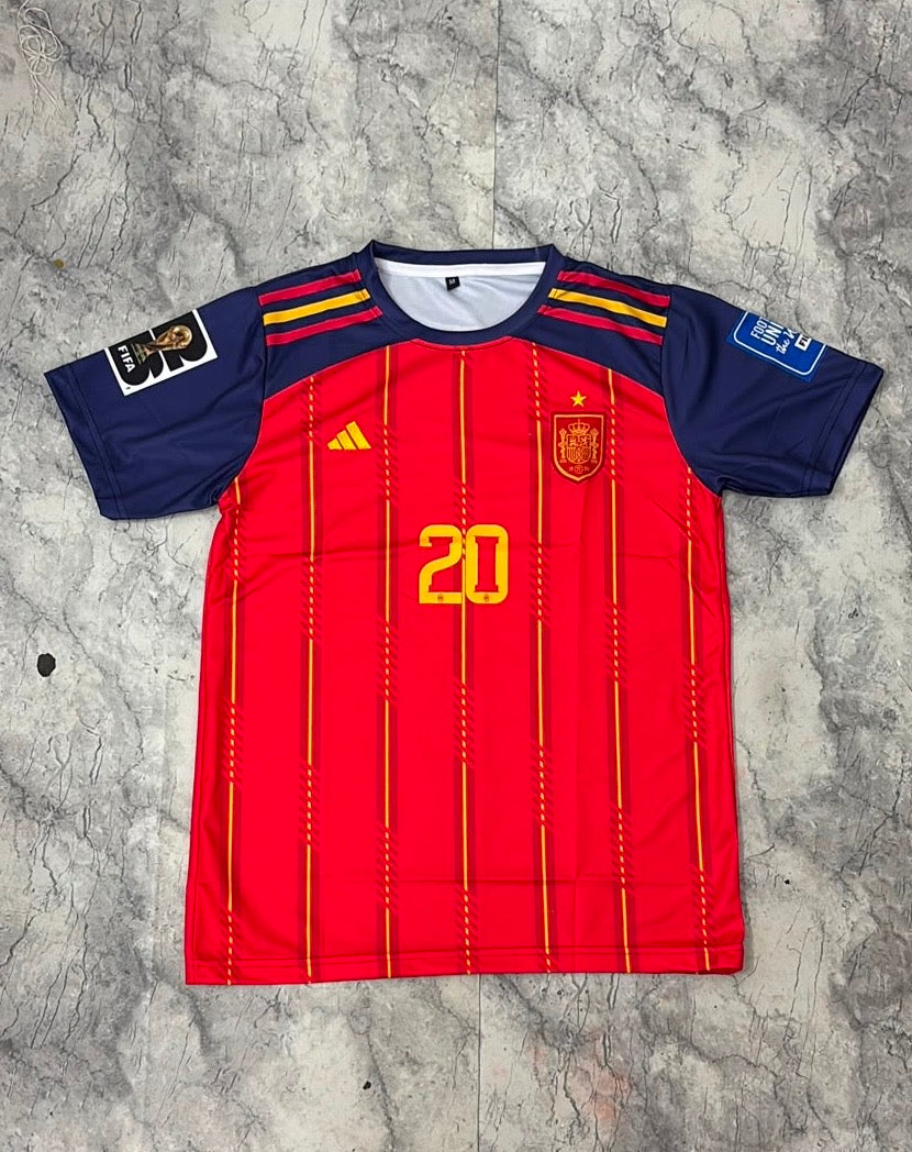 Pedri Spain Home Jersey