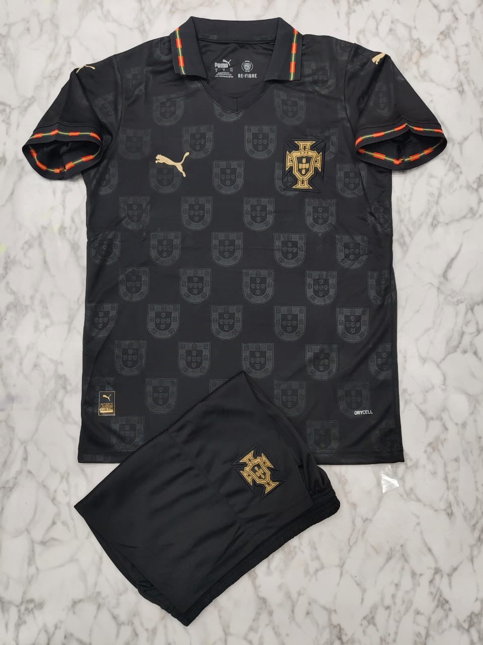 Portugal Black Special Edition Jersey Set
