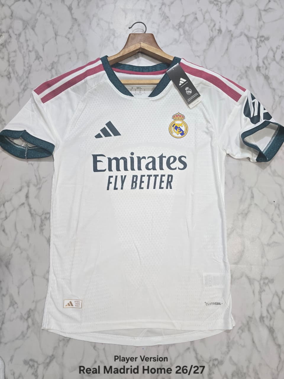 Real Madrid Home 26/27 Player Version